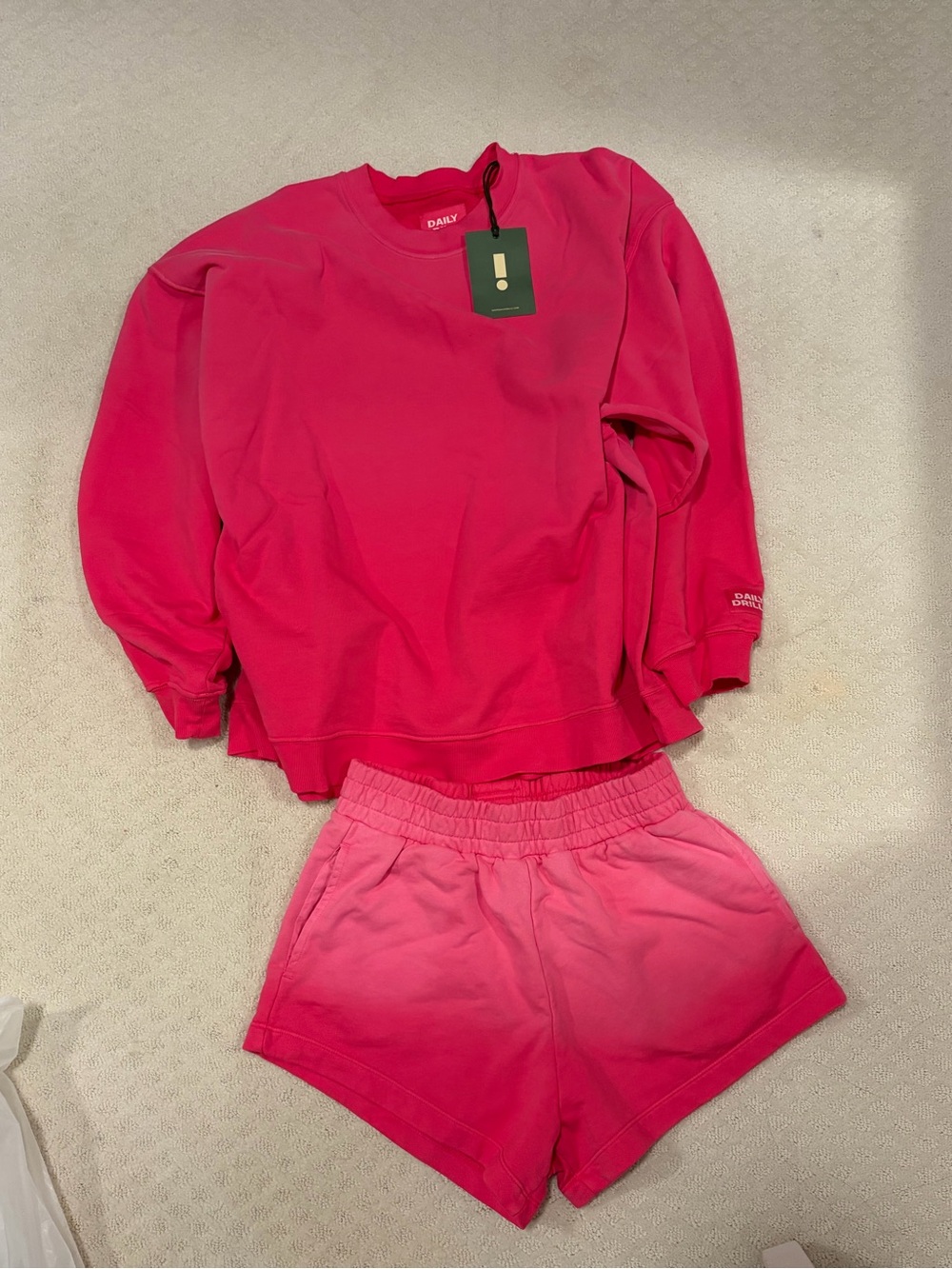 Daily Drills Hot Pink Women's Athletic Shorts